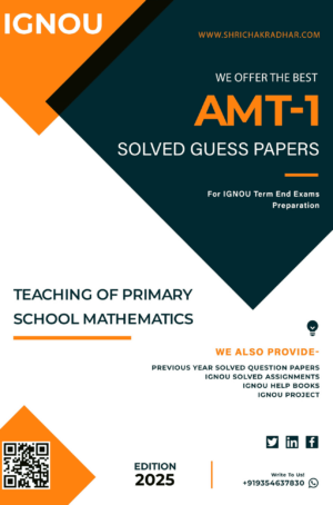 IGNOU AMT 1 Guess Paper Solved PDF (CTPM)