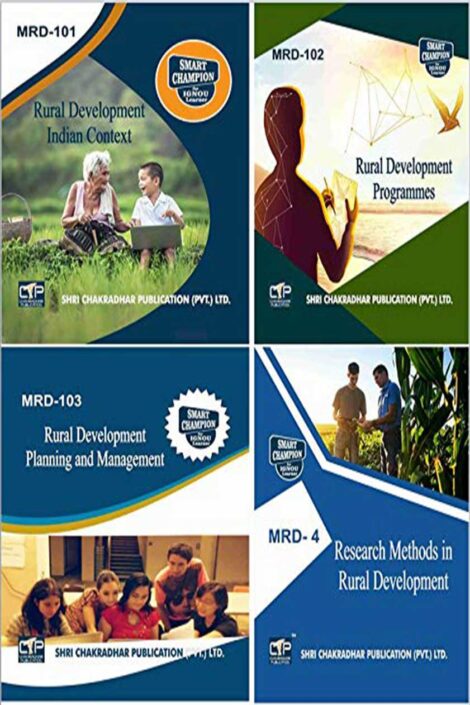 IGNOU MARD 1st Year Study Material & Book Combo (MRD 101 MRD 102 MRD 103 MRD 4)