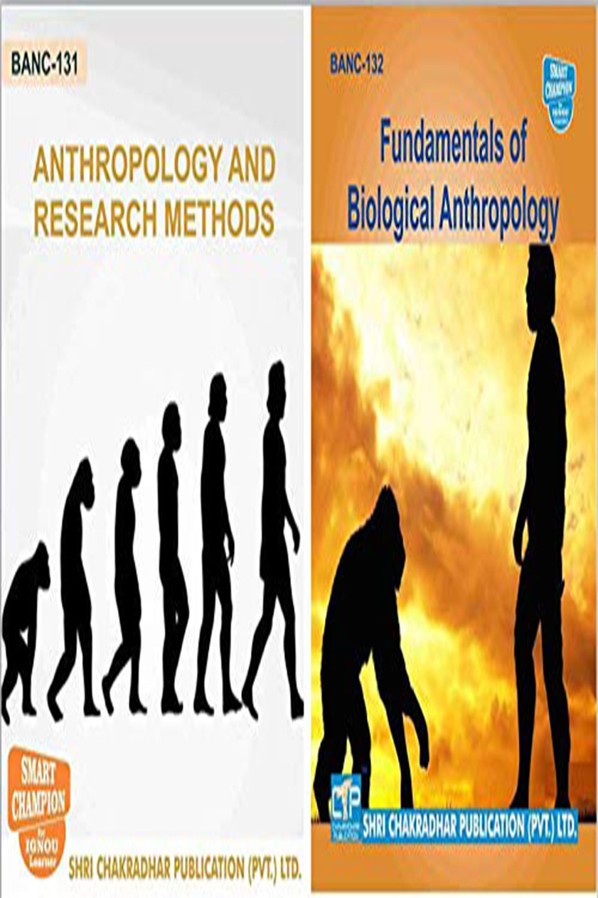 IGNOU BAG Anthropology Study Material & Book Combo (BANC 131 BANC 132)