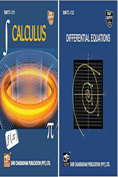 IGNOU BSCG Mathematics Study Material & Book Combo (BMTC 131 BMTC 132)