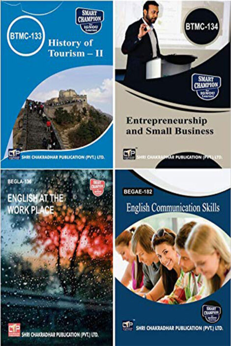 IGNOU BAVTM Study Material & Book Combo (BEGLA 136 BEGAE 182 BTMC 133 BTMC 134)