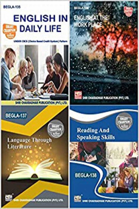 IGNOU BEGLA Study Material & Book Combo (BEGLA 135 BEGLA 136 BEGLA 137 BEGLA 138)