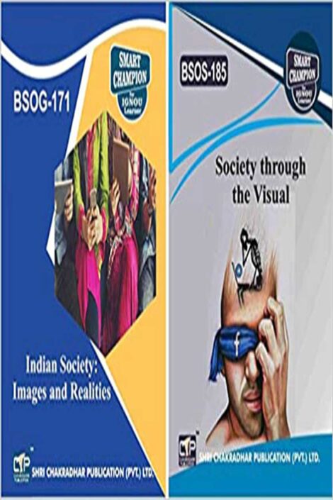 IGNOU BAG Sociology Study Material & Book Combo (BSOS 185 BSOG 171)