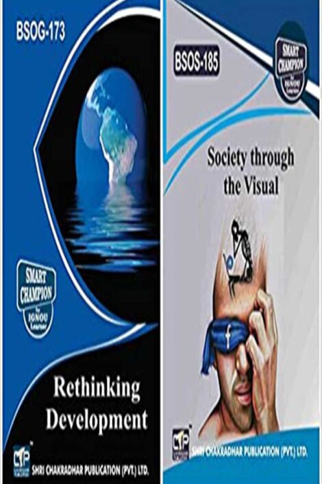 IGNOU BAG Sociology Study Material & Book Combo (BSOS 185 BSOG 173)