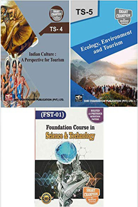 IGNOU BTS 2nd Year Study Material & Book Combo (TS 4 TS 5 FST 1)