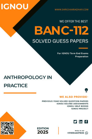 IGNOU BANC 112 Guess Paper Solved PDF (BSCANH)