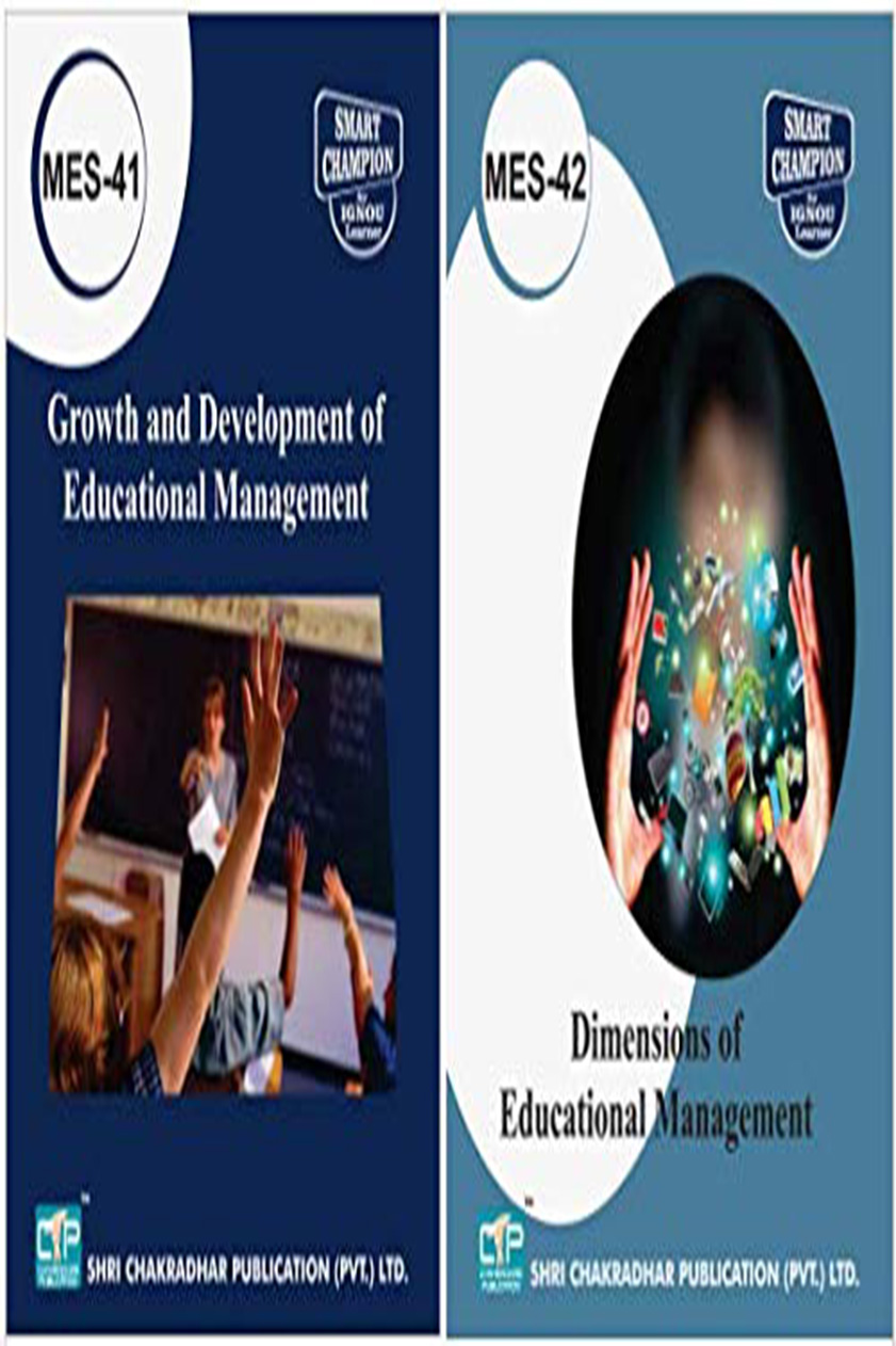 IGNOU MAEDU 2nd Year Study Material & Book Combo (MES 41 MES 42)