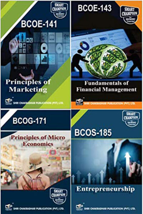 IGNOU BCOMG Study Material & Book Combo (BCOE 141 BCOE 143 BCOG 171 BCOS 185)