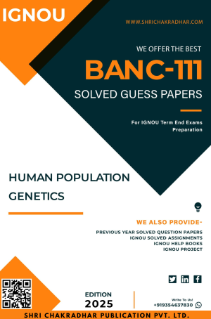 IGNOU BANC 111 Guess Paper Solved PDF (BSCANH)