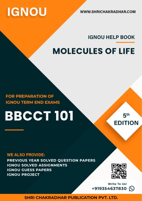 IGNOU BBCCT 101 Study Material & Book (BSCBCH)