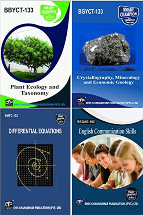 IGNOU BSCG Study Material & Book Combo (BBYCT 133 BMTC 132 BGYCT 133 BEGAE 182)