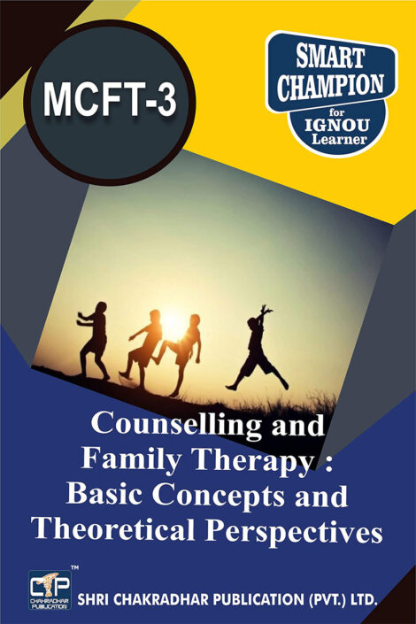 IGNOU MCFT 3 Study Material & Book (MSCCFT)