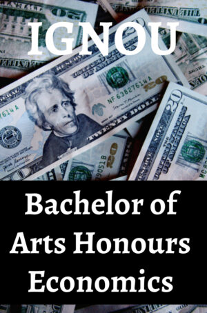 Bachelor of Arts Honours Economics Books (BAECH)