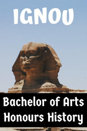 Bachelor of Arts Honours History Books (BAHIH)