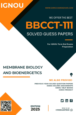 IGNOU BBCCT 111 Guess Paper Solved PDF (BSCBCH)