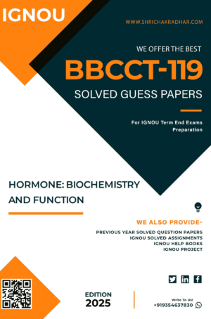 IGNOU BBCCT 119 Guess Paper Solved PDF (BSCBCH)
