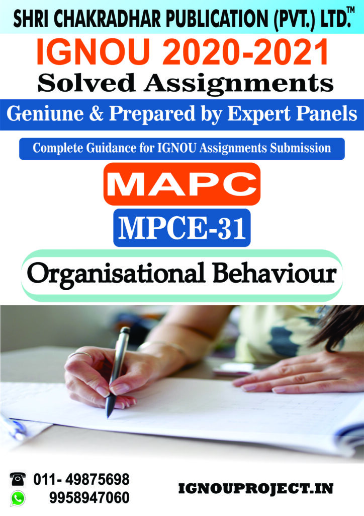ignou assignment mapc 2nd year