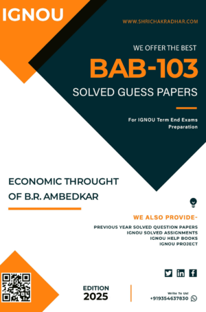 IGNOU BAB 103 Guess Paper Solved PDF (CLTA)