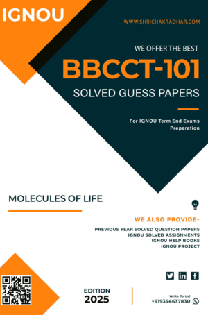 IGNOU BBCCT 101 Guess Paper Solved PDF (BSCBCH)