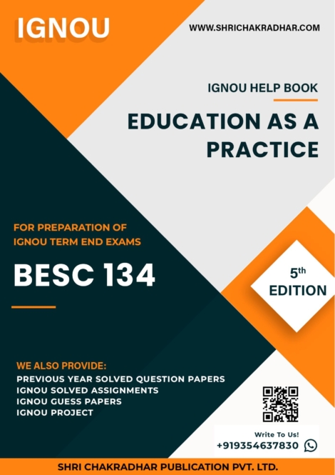 IGNOU BESC 134 Study Material & Book (BAG Education)