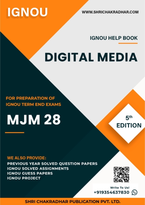 IGNOU MJM 28 Study Material & Book (MAJMC)