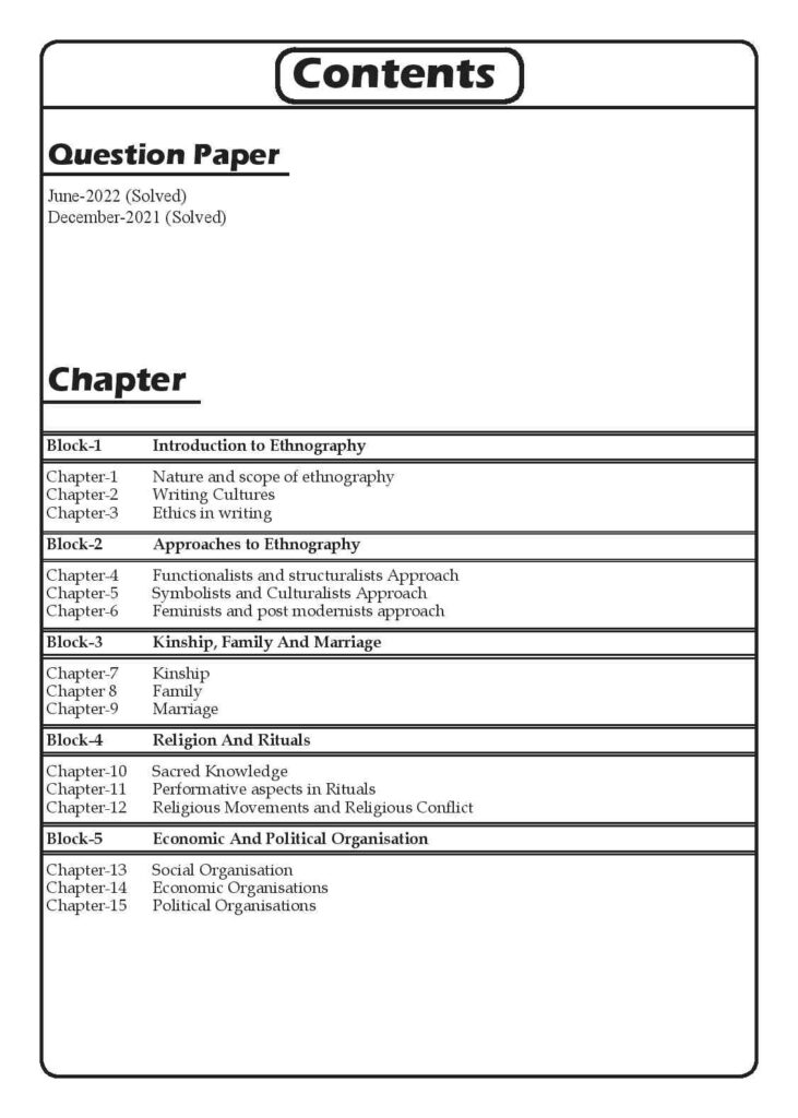 IGNOU MANE 3 Study Material and Book