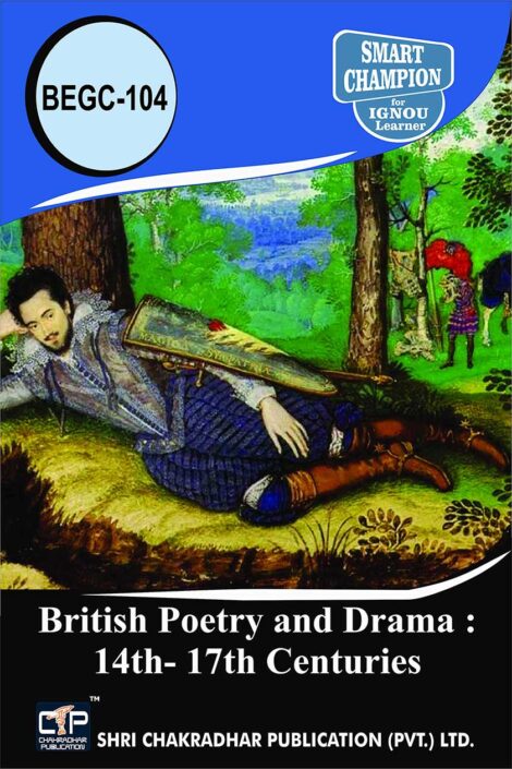 IGNOU BEGC 104 Previous Year Solved Question Paper (December 2020) British Poetry and Drama: 14th- 17th Centuries IGNOU BA Honours English (BAEGH)