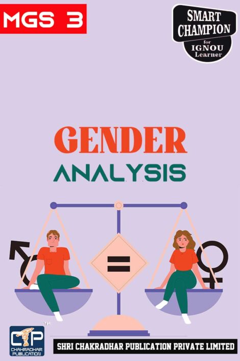 IGNOU MGS 3 Solved Guess Papers Pdf from IGNOU Study Material/Book titled Gender Analysis For Exam Preparation (Latest Syllabus) IGNOU MA (Gender and Development Studies) (MAGD)