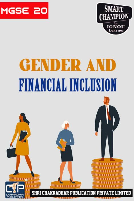 IGNOU MGSE 20 Solved Guess Papers Pdf from IGNOU Study Material/Book titled Gender and Financial Inclusion For Exam Preparation (Latest Syllabus) IGNOU MA (Gender and Development Studies) (MAGD)