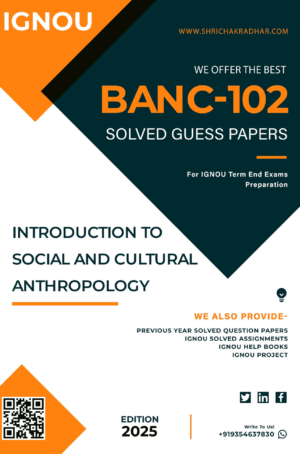 IGNOU BANC 102 Guess Paper Solved PDF (BSCANH)