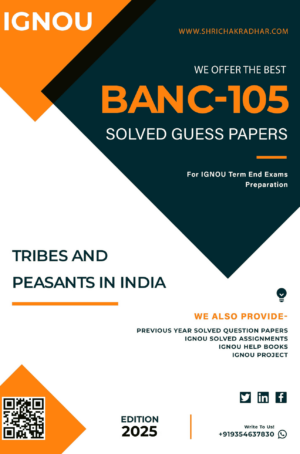 IGNOU BANC 105 Guess Paper Solved PDF (BSCANH)