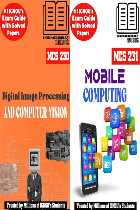 IGNOU MCA New Syllabus 4th Semester Help Book Combo Offer of MCS 230 MCS 231 IGNOU Study Notes for Exam Preparations with Solved Previous Year Question Papers (Revised Syllabus) & Solved Sample Papers IGNOU Master of Computer Applications 2nd Year