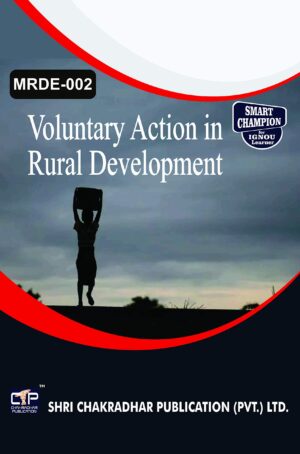 IGNOU MRDE 2 Previous Year Solved Question Papers Voluntary Action in Rural Development IGNOU MARD 2nd Year IGNOU Master of Arts Rural Development mrde2