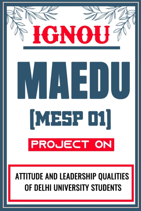 IGNOU-MAEDU-Project-MESP-01-Synopsis-Proposal-&-Project-Report-Dissertation-Sample-5