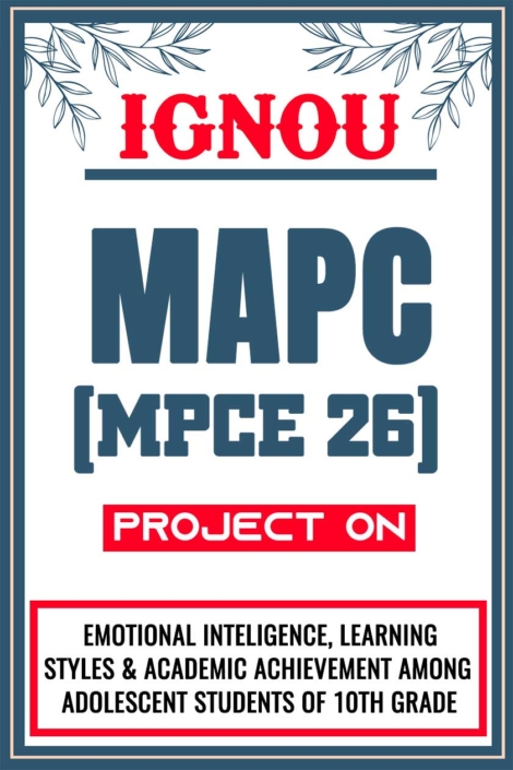 IGNOU-MAPC-Project-MPCE-26-Synopsis-Proposal-&-Project-Report-Dissertation-Sample-1