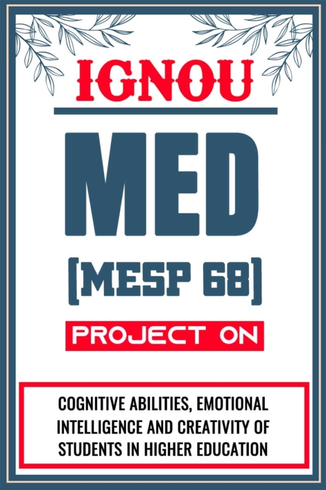 IGNOU-MED-Project-MESP-68-Synopsis-Proposal-&-Project-Report-Dissertation-Sample-1