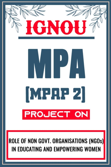 IGNOU-MPA-Project-MPAP-2-Synopsis-Proposal-&-Project-Report-Dissertation-Sample-5
