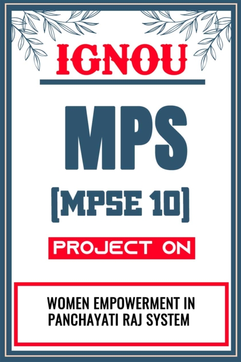 IGNOU-MPS-Project-MPSE-10-Synopsis-Proposal-&-Project-Report-Dissertation-Sample-4