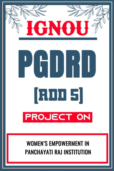 IGNOU-PGDRD-Project-RDD-5-Synopsis-Proposal-&-Project-Report-Dissertation-Sample-1