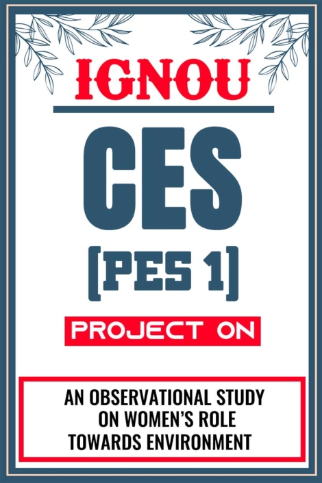 IGNOU-CES-Project-PES-1-Synopsis-Proposal-&-Project-Report-Dissertation-Sample-2