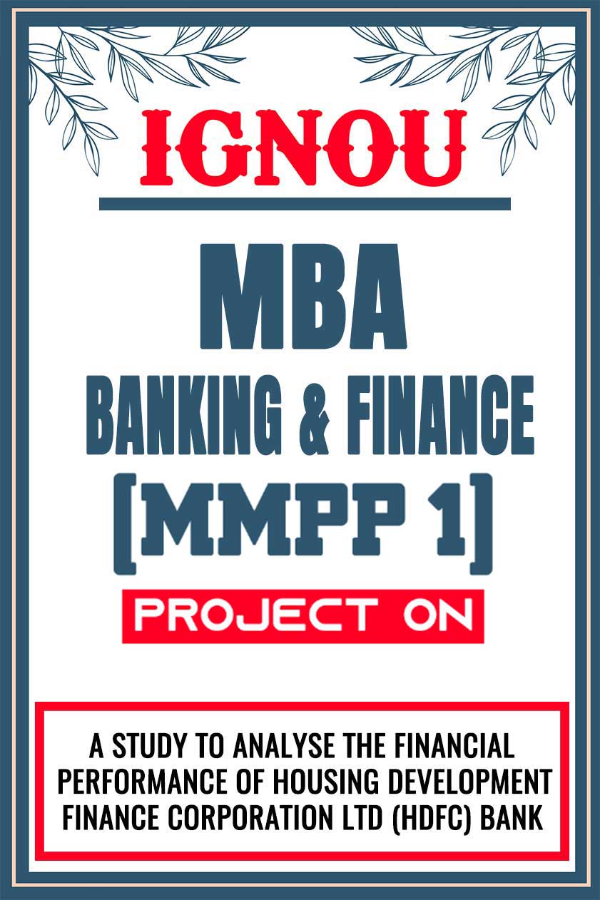 dissertation report for mba finance