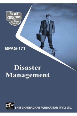 IGNOU BPAG 171 Previous Year Solved Question Paper Disaster Management (December 2021) IGNOU BAG Public Administration (CBCS) bpag171
