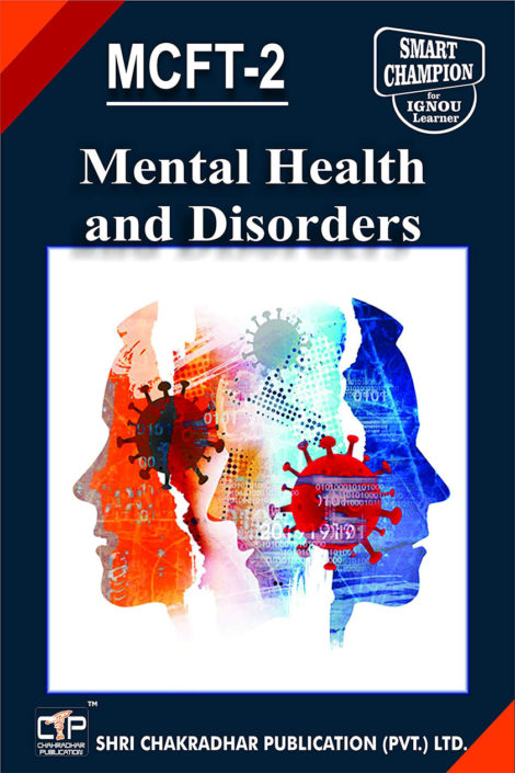 IGNOU MCFT 2 Previous Years Solved Question Paper Mental Health and Disorders (December 2021) IGNOU MSCCFT 1st Year IGNOU Master of Science (Counselling and Family Therapy) mcft2