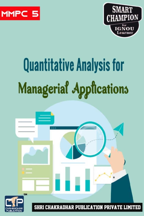 IGNOU MMPC 5 Previous Year Solved Question Paper Quantitative Analysis for Managerial Applications (December 2021) IGNOU MBA New Syllabus 1st Semester IGNOU Master of Business Administration mmpc5