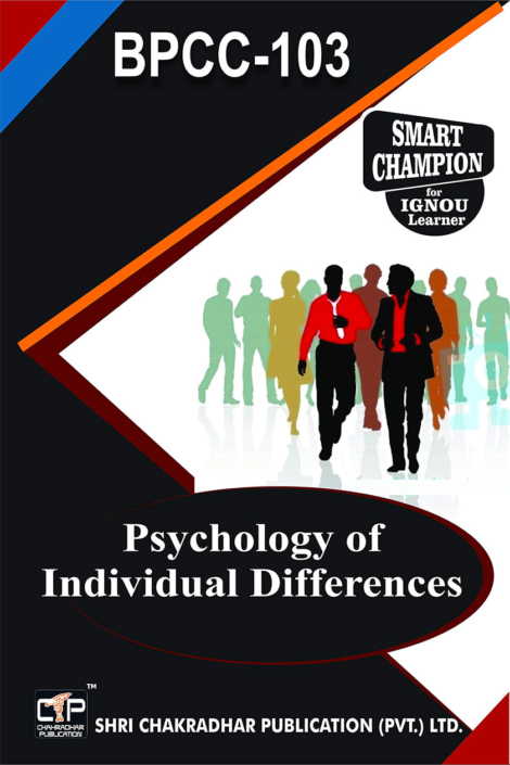 IGNOU BPCC 103 Previous Year Solved Question Paper Psychology of Individual Differences (December 2021) IGNOU BAPCH IGNOU BA Honours Psychology bpcc103