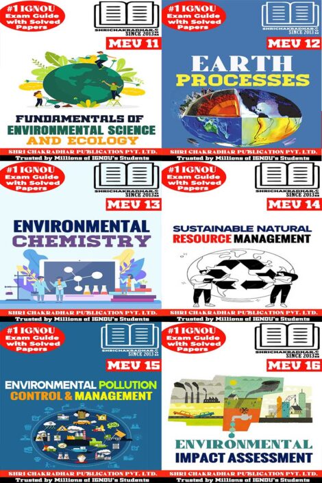 IGNOU MSCENV Study Material & Book