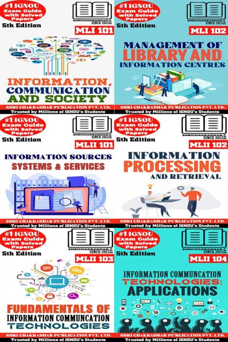 best Combo Package of IGNOU Help Books MLI 101 MLI 102 MLII 101 MLII 102 MLII 103 MLII 104 from us and it will help you to improve your exam preparations