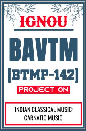 IGNOU-BAVTM--Project-BTMP-142-Synopsis-Proposal-Project-Report-Dissertation-Sample-1