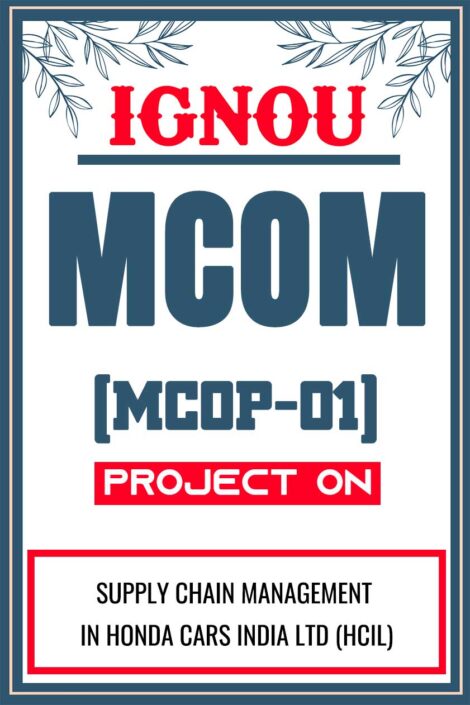 IGNOU-MCOM-Project-MCOP-01-Synopsis-Proposal-Project-Report-Dissertation-Sample-2