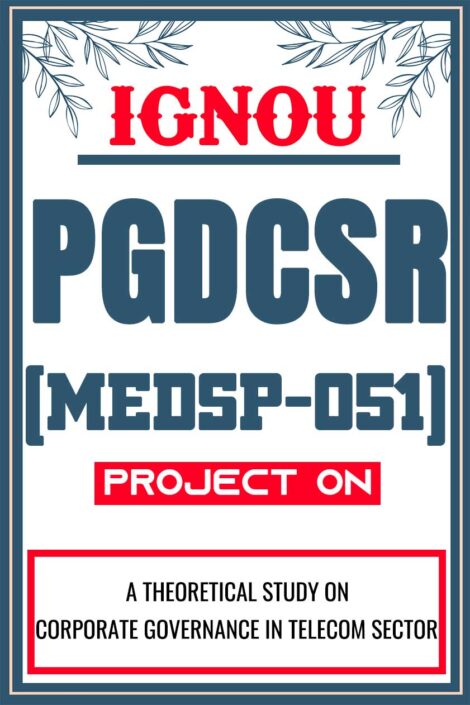 IGNOU-PGDCSR-Project-MEDSP-051-Synopsis-Proposal-Project-Report-Dissertation-Sample-1